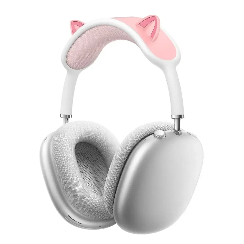 Kitten Headband Cover Decorative lovely Cat Ears Design Headband Protector Suitable for AirPods Max Headphone Accessories