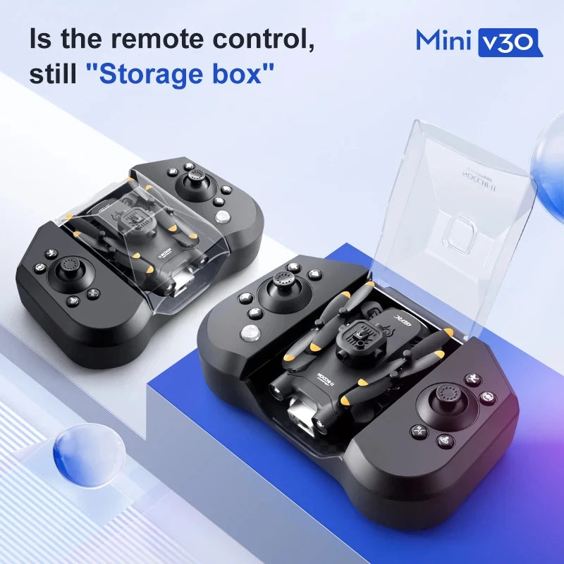 XIAOMI V30 Mini Drone 8K 4DRC  with Camera HD 4K FPV RC Drones Profesional Five-sided Obstacle Avoidance Helicopter Drone Toy